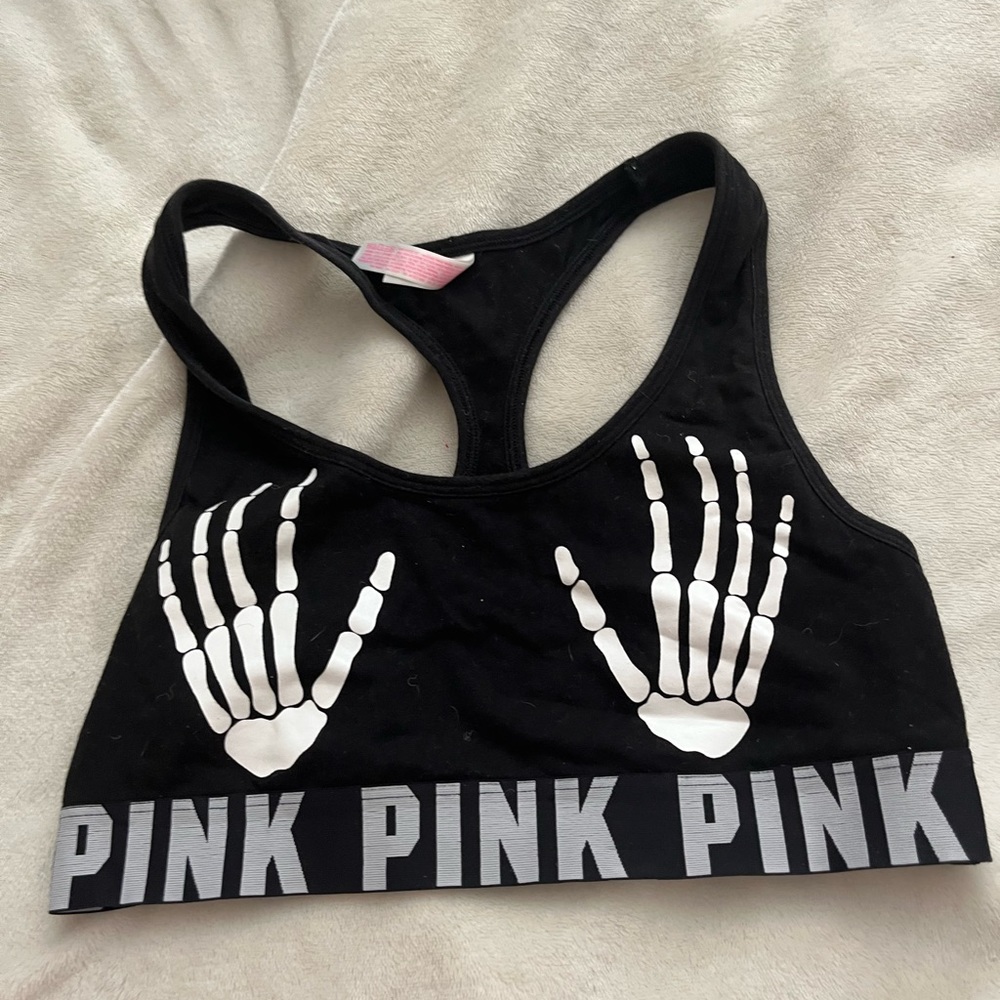 Victoria secret skeleton sports bra - Picture 1 of 2